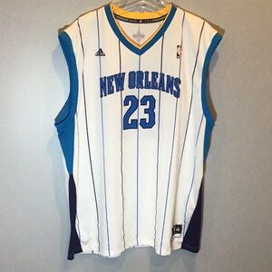 Adidas Anthony Davis NBA New Orleans Hornets basketball jersey